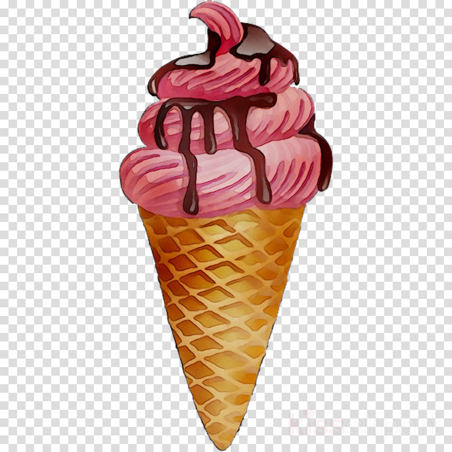 Ice Cream Cone Background clipart.