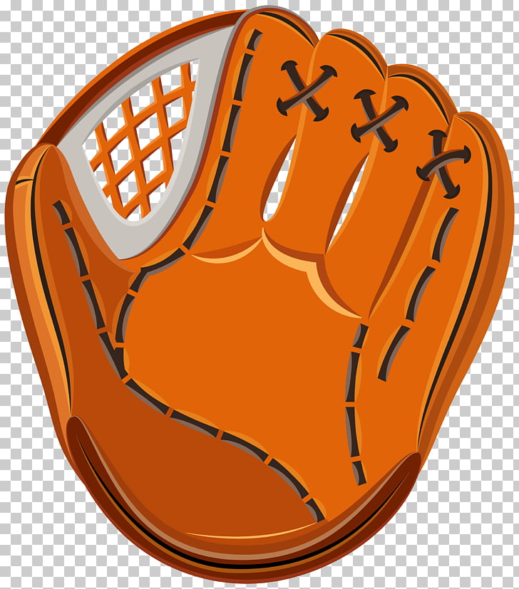 Baseball glove Softball , Baseball Glove , orange baseball.