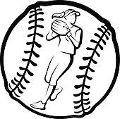 Softball Free Clipart.