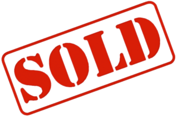 Sold Sign transparent PNG.