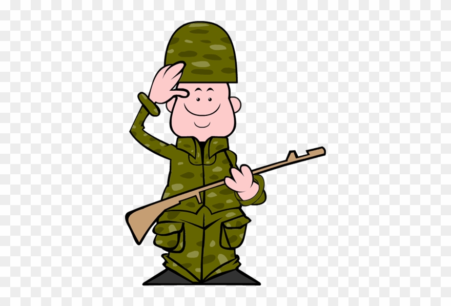 Clip Art Veterans Day Soldier.