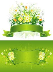 Free Spring Banner Clipart and Vector Graphics.