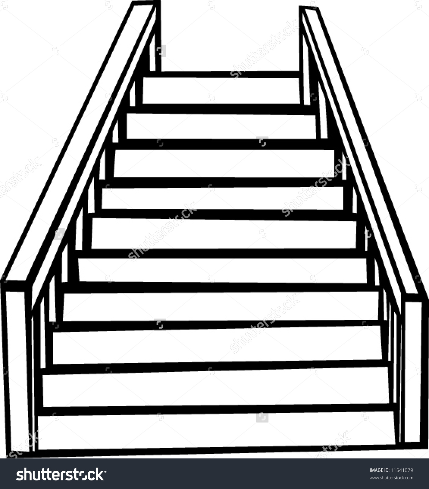 How To Clipart A Staircase.