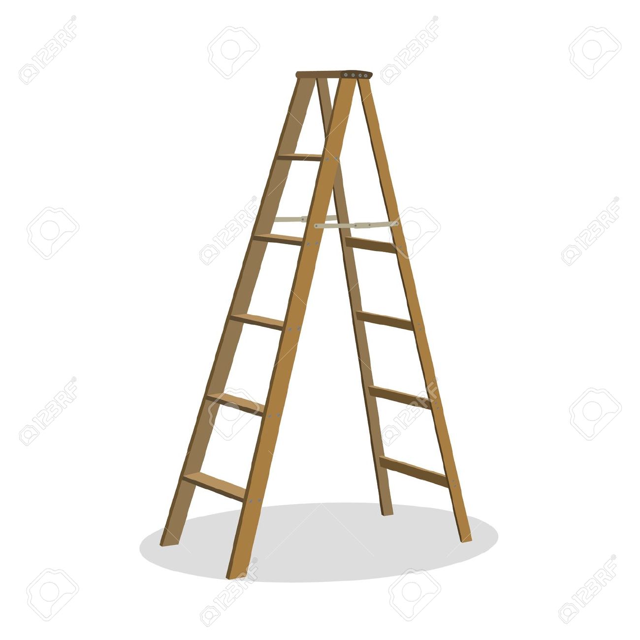 1,296 Stepladder Stock Vector Illustration And Royalty Free.