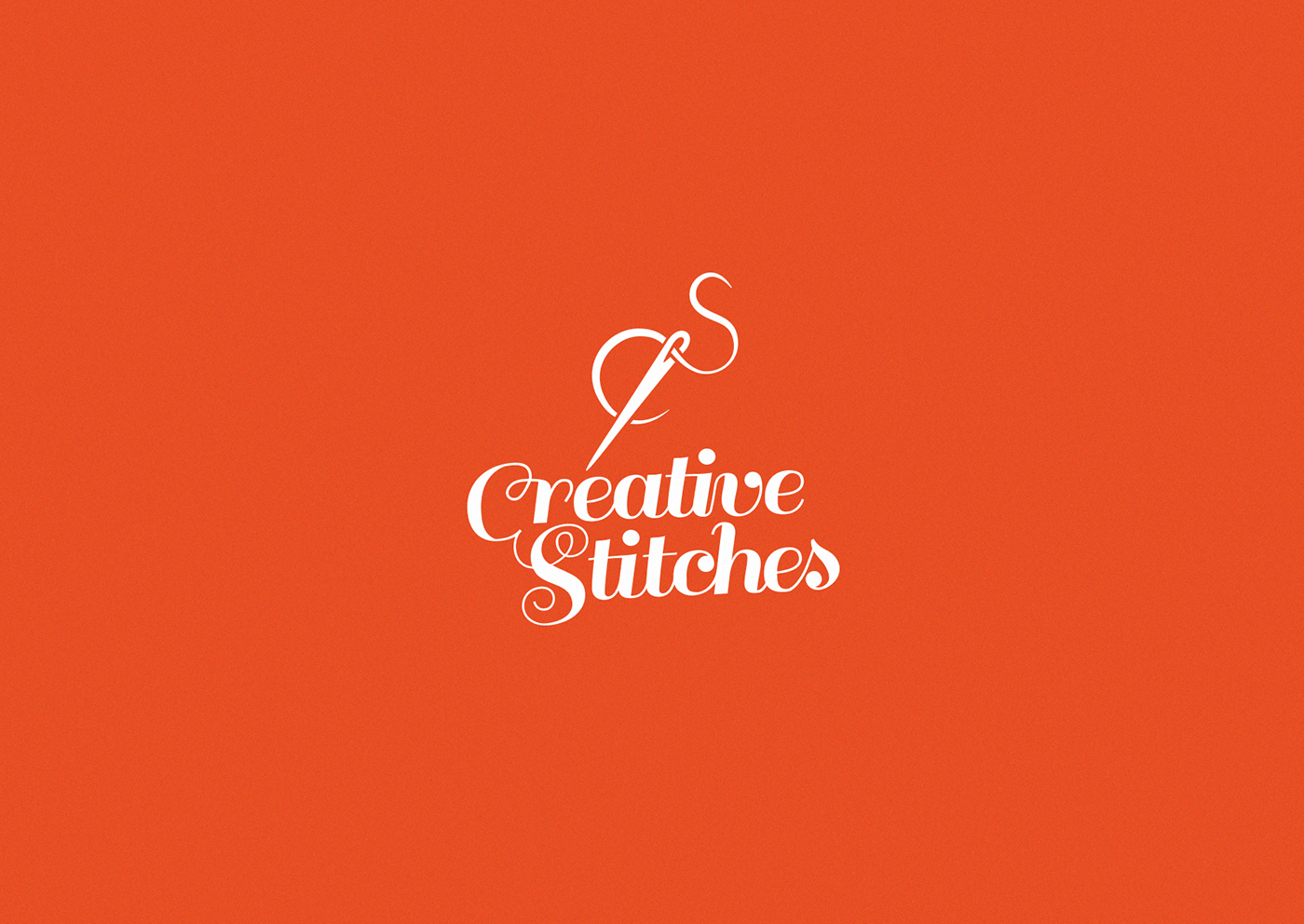 Creative Stitches Logo on Behance.