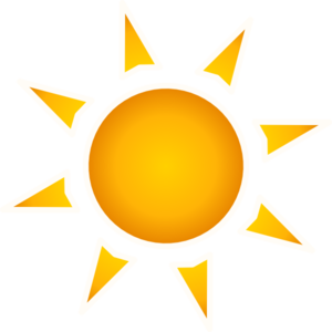 Sun Clip Art at Clker.com.