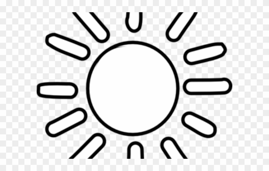 Sun Clipart Clipart Outline.