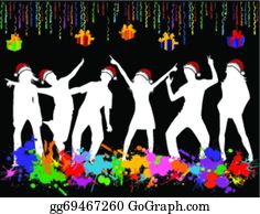 Teen Party Clip Art.