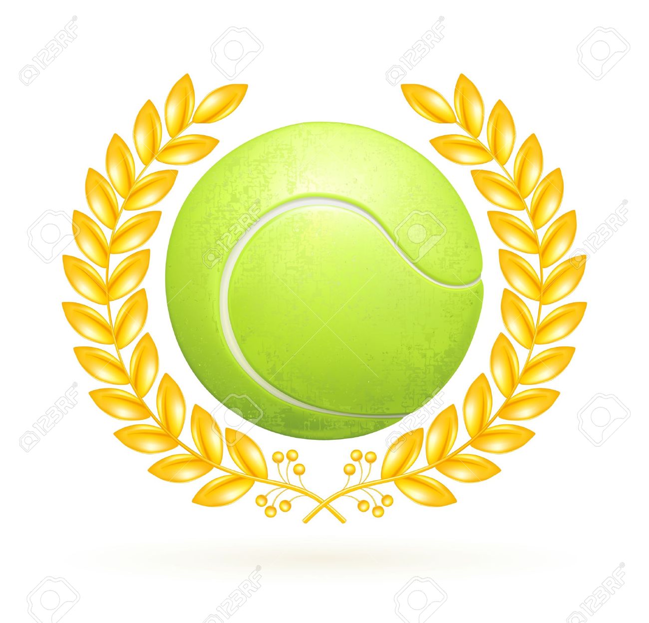 Tennis Trophy Clipart.