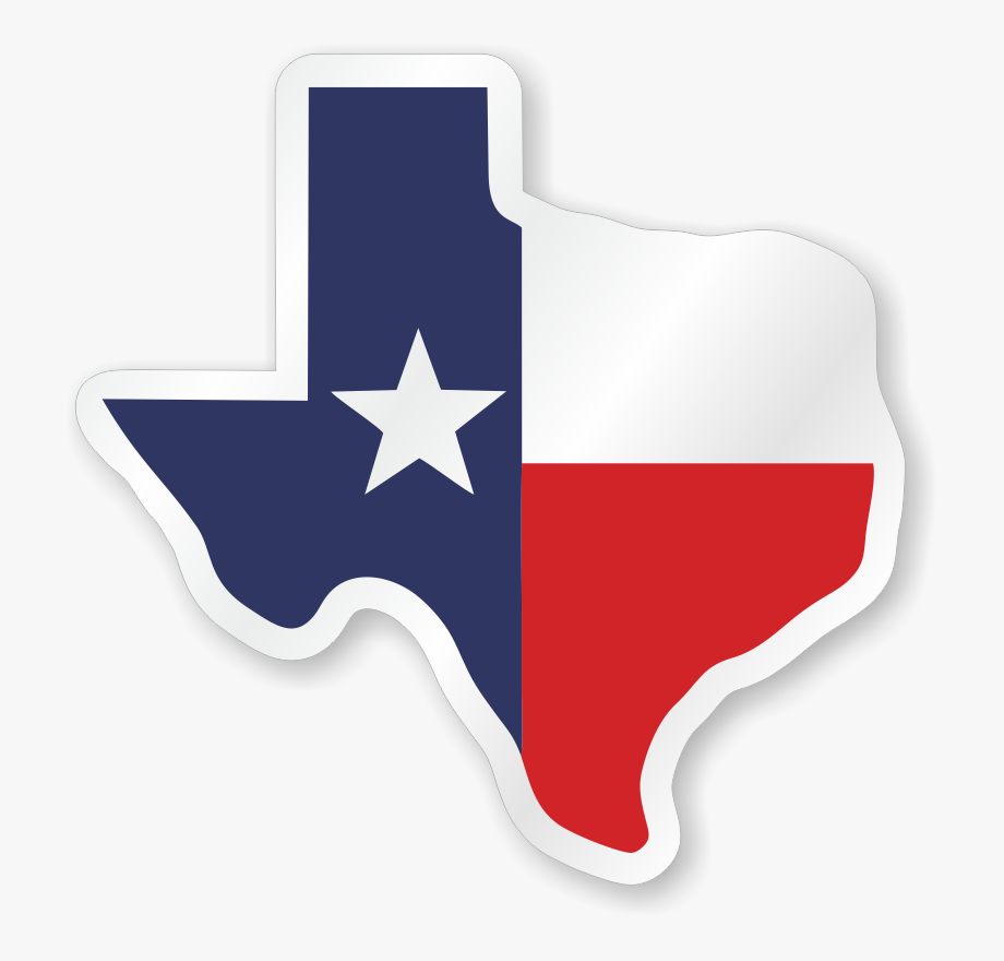 Texas Flag Hard Hat Decals.