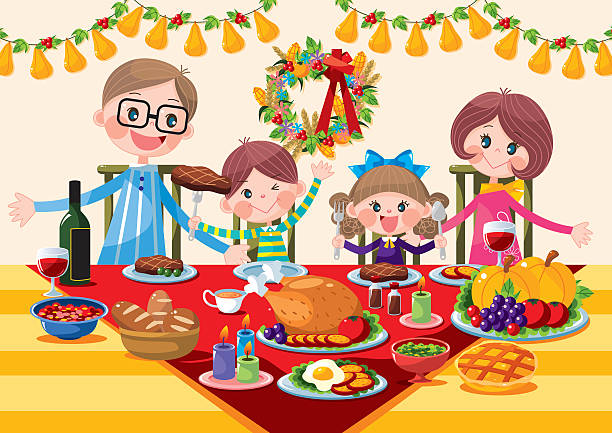 Thanksgiving Table Clipart (92+ images in Collection) Page 1.