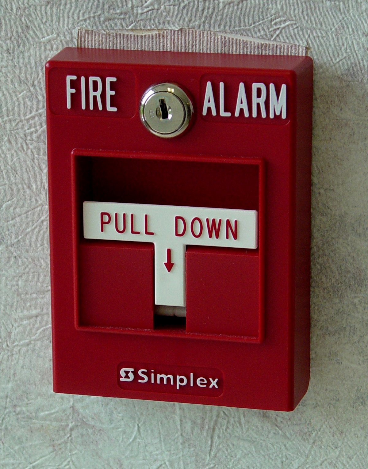 Fire Pull Box Clipart.