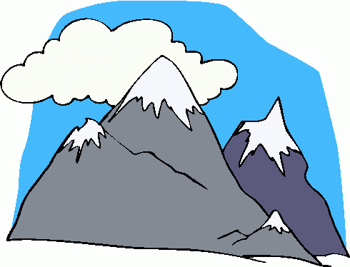 Mountain Top Clipart.