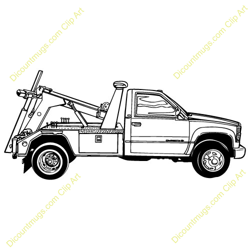 81+ Tow Truck Clipart.