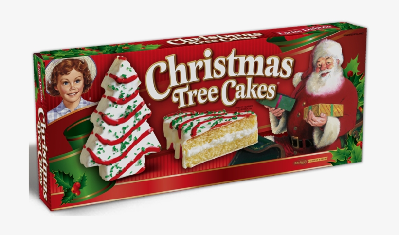 Little Debbie Christmas Tree Cakes Transparent PNG.