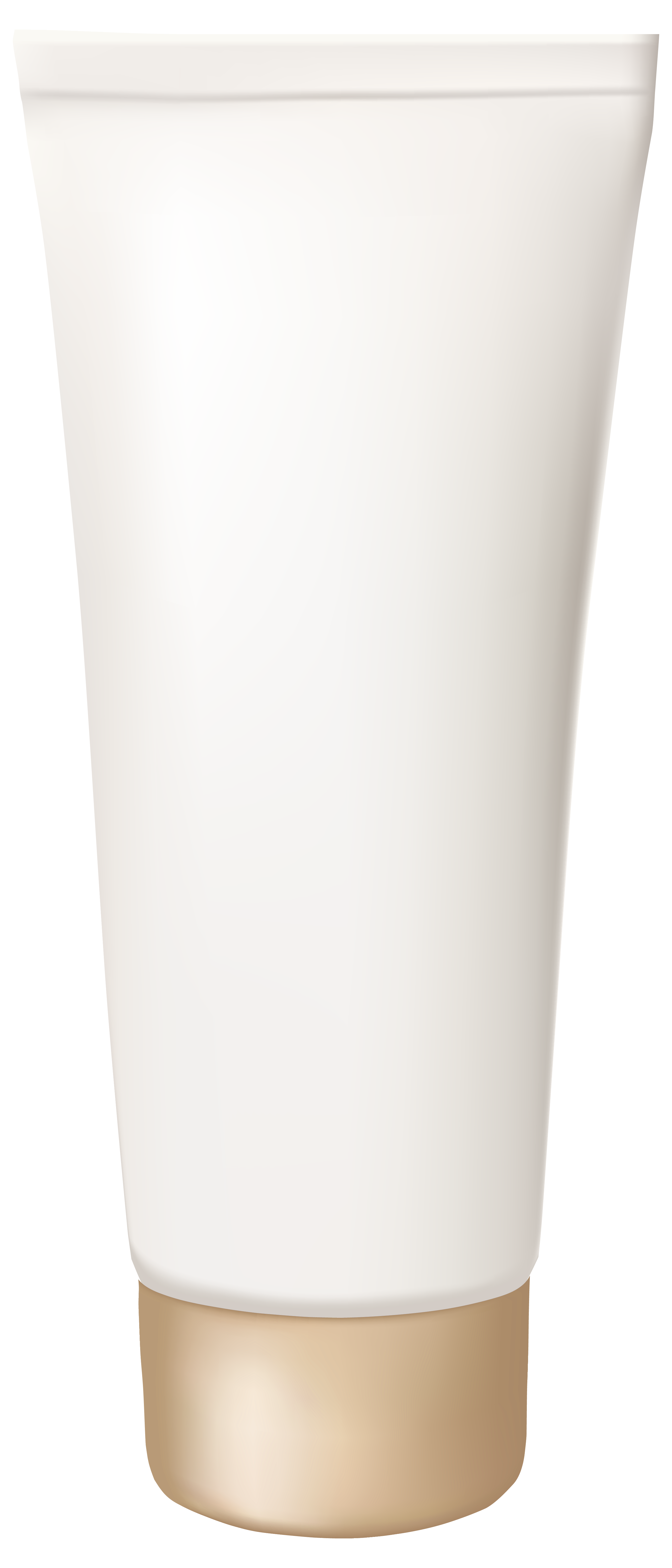 Cream Tube PNG Clipart Image.