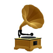 Victrolas Stock Illustrations.