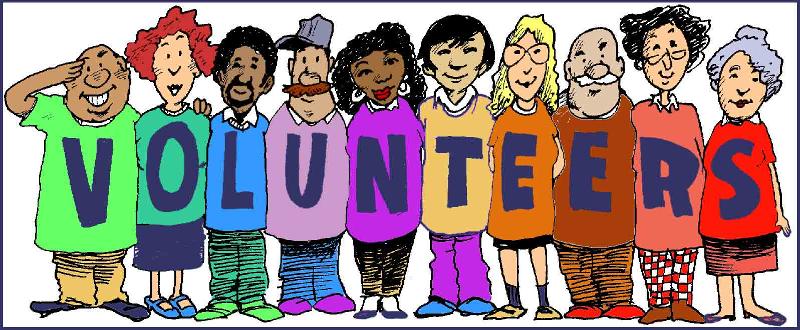 Volunteers clip art black and white free clipart.