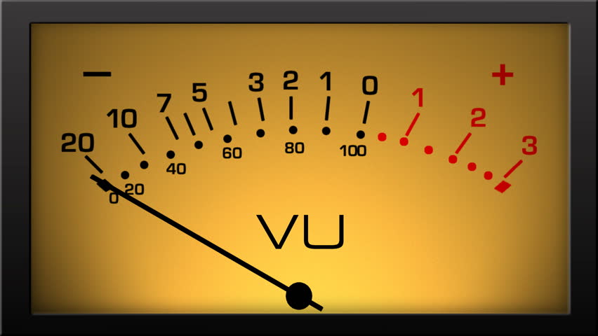 Vu Meter Live Clipart.