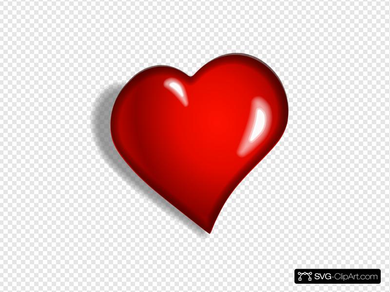 Heart 1 Clip art, Icon and SVG.