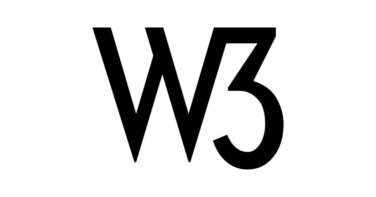 W3 logo.