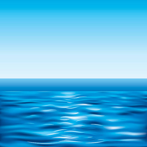 Water Surface Horizon Clip Art, Vector Images & Illustrations.