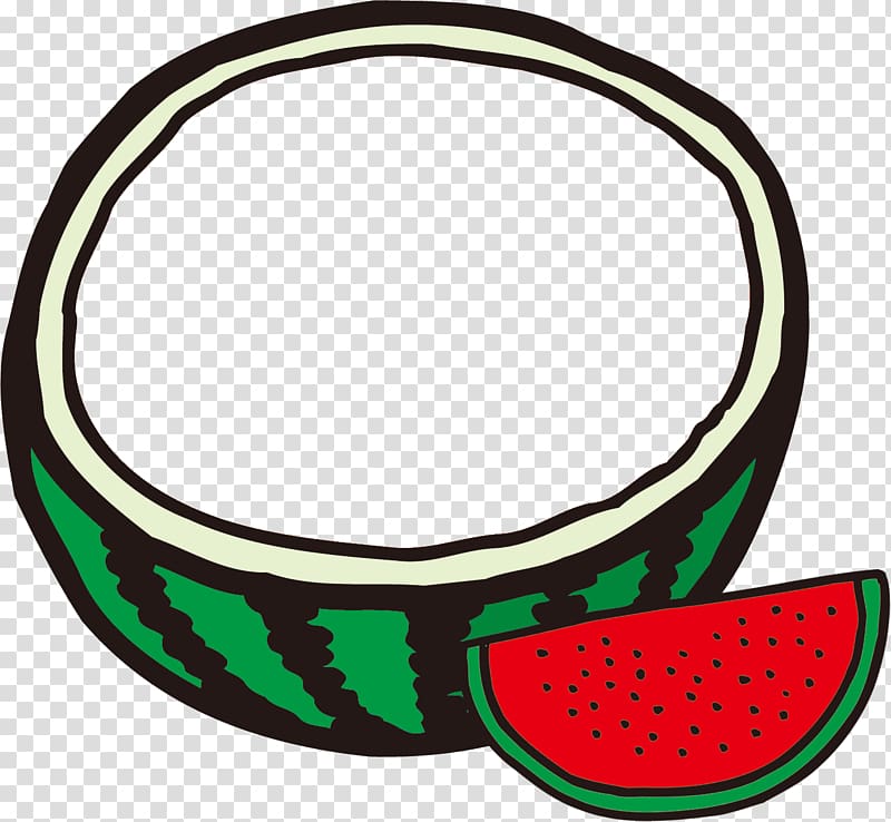 Watermelon , tanabata border transparent background PNG.