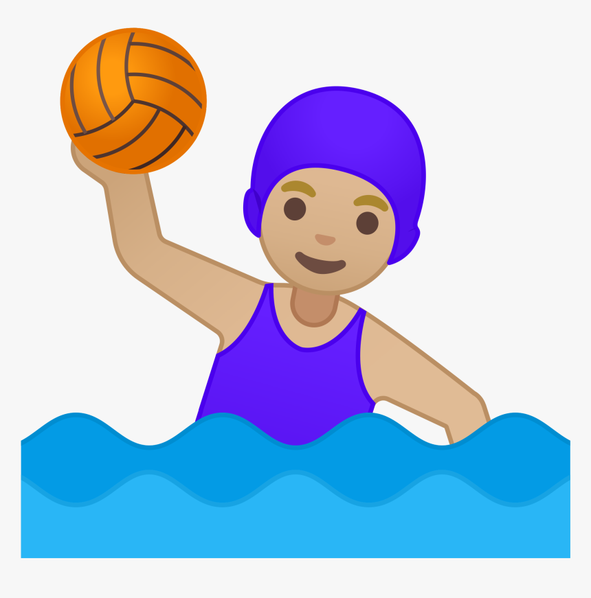 Water Polo Emoji Clipart , Png Download.