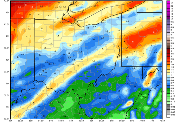 Ohio Ag Weather and Forecast — October 11, 2017.