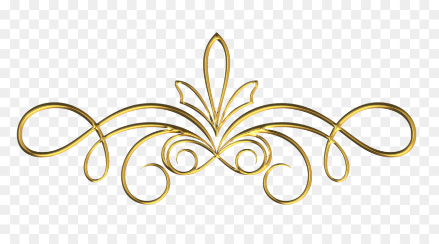 Gold Scroll Clip Art.