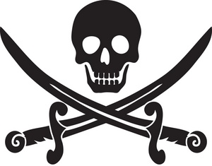 Pirate Skull And Crossbones Clip Art & Pirate Skull And Crossbones.