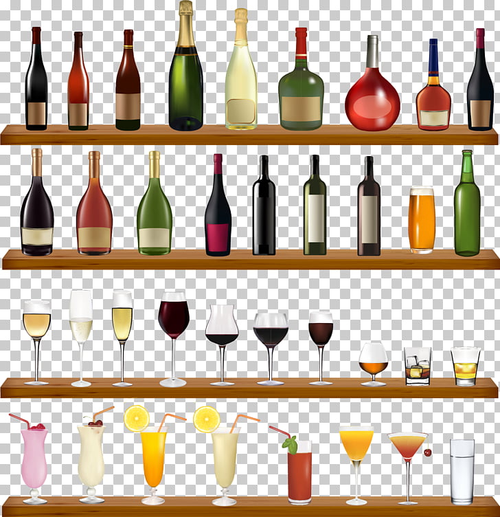 Distilled beverage Beer Bottle Drink, wine rack PNG clipart.