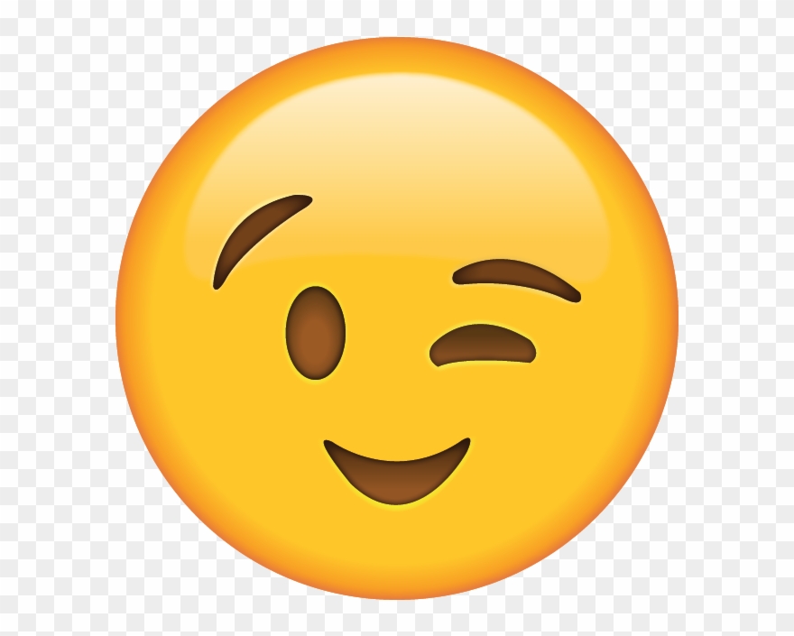 Wink Emoji Clipart Clipartuse.