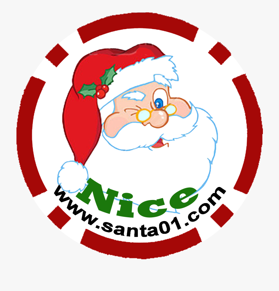 Transparent Santa Claus Signature Clipart.