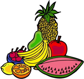 Fruits Basket Clipart.