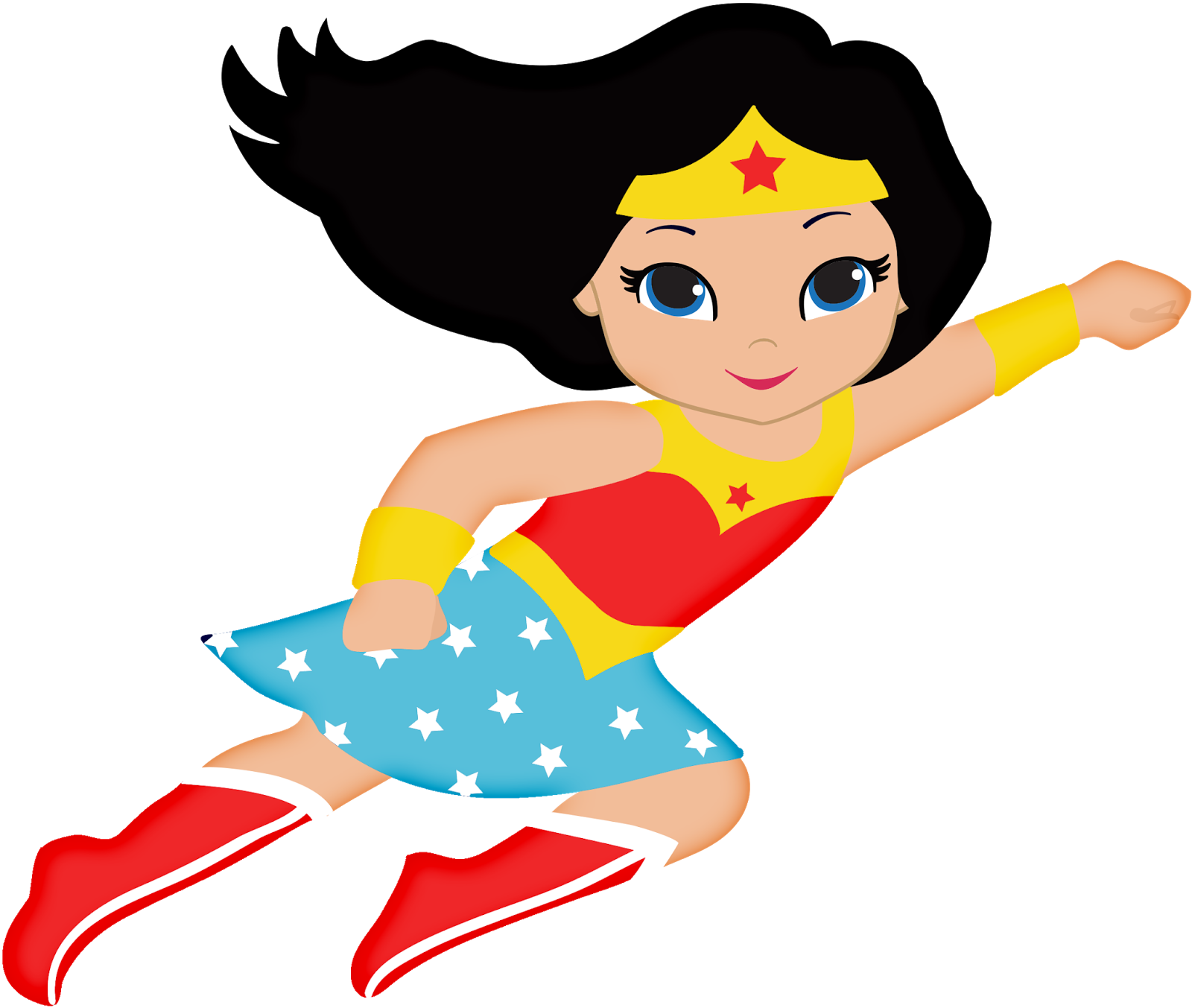 Wonderwoman Baby Clipart..