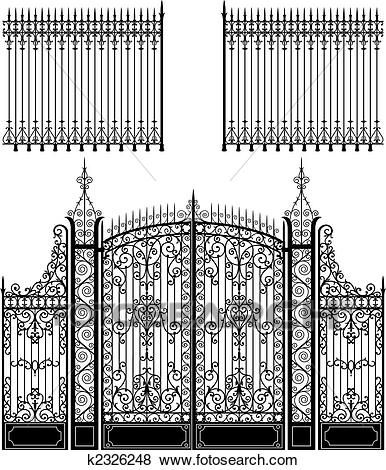 Gate and Fence Clip Art in 2019.