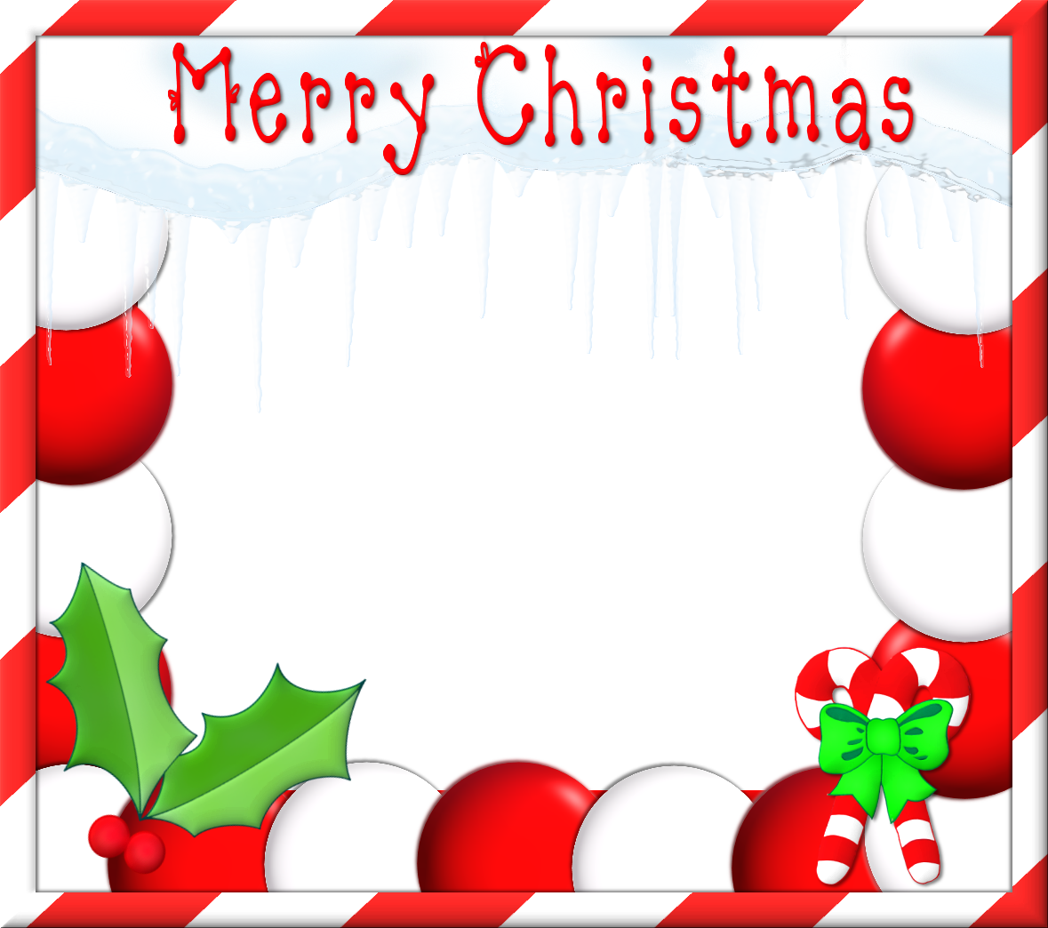 Free Christmas Clipart Border.