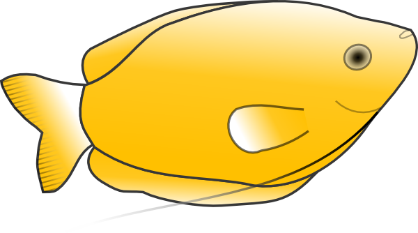 Yellow Fish Clip Art at Clker.com.