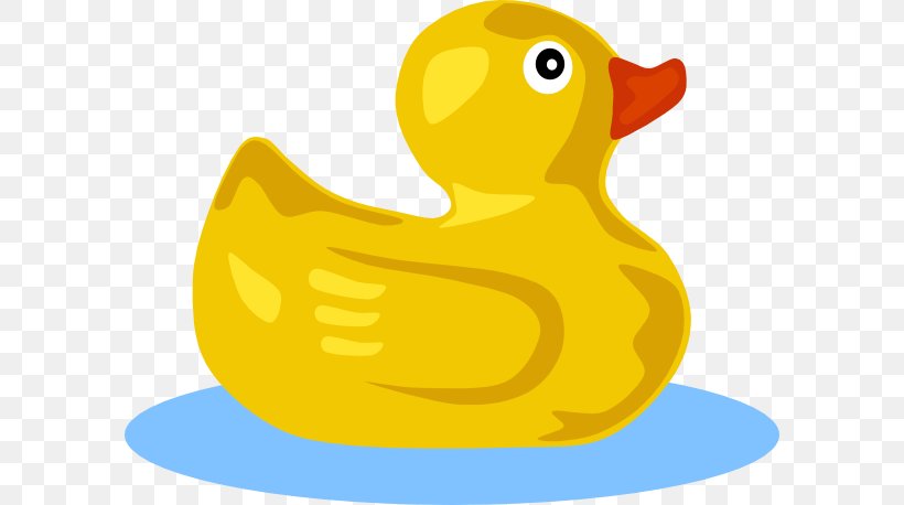 Rubber Duck Clip Art, PNG, 594x458px, Duck, Beak, Bird.