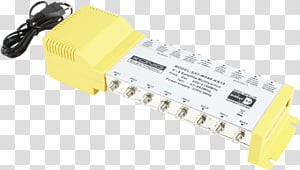 Multiswitch Yellow, Diseqc, Lownoise Block Downconverter.