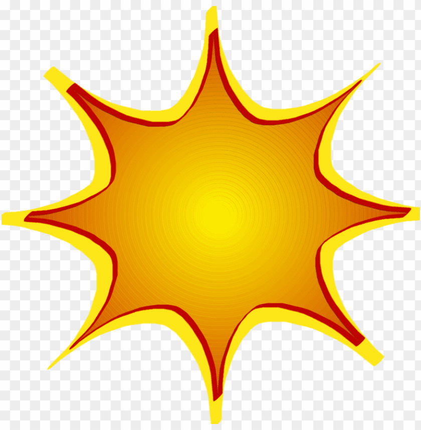 transparent graphic starburst clipart.