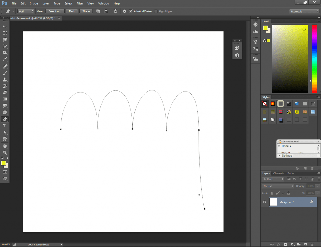 How To Draw Curved Lines In Photoshop - Curved Wikihow | Bodesewasude