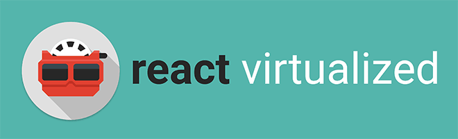 React virtualized