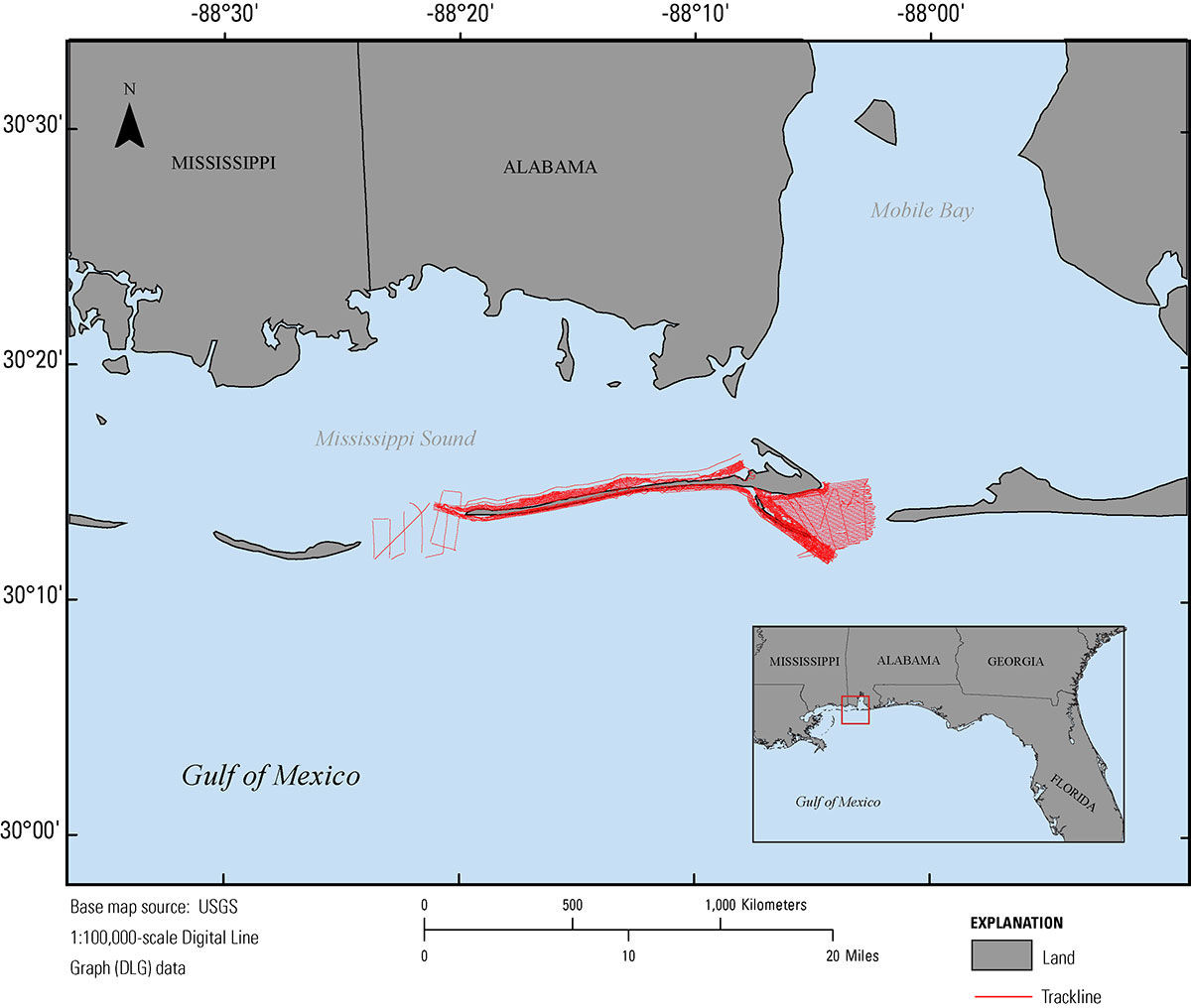 Map Of Dauphin Island Al - Winna Kamillah