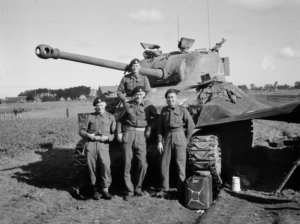 Lance-Corporal Pritchard, Trooper Pool, Trooper Tuckwood, Sergeant ...