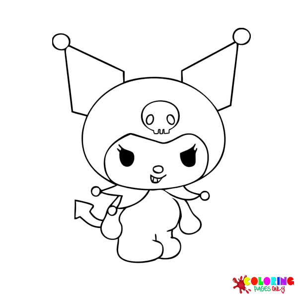 73 Kuromi Coloring Pages - ColoringPagesOnly.com