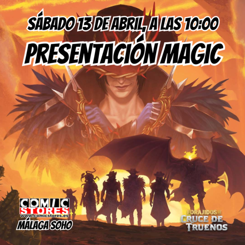 ¡Desenfunda en Málaga! Presentación exclusiva de 'Forajidos de Cruce de Truenos' en Comic Stores Soho