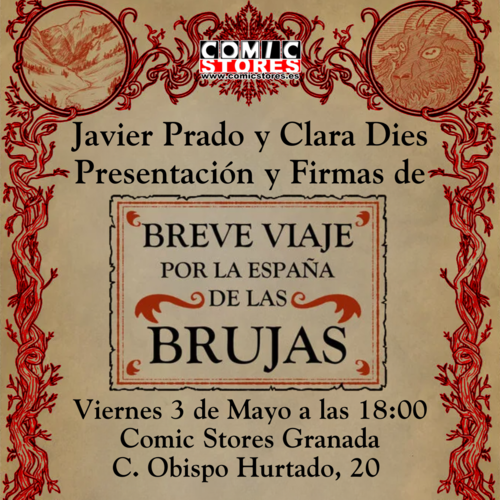 Descubre los secretos de las brujas españolas en Comic Stores Granada