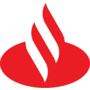 Banco Santander Brasil transparent PNG icon